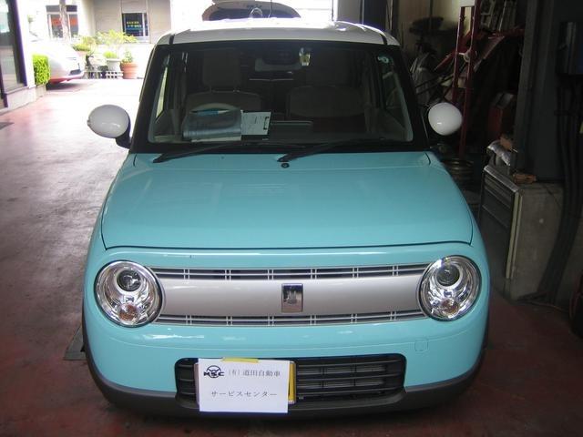 【スズキ　アルトラパン　新車1か月点検】車検　修理　点検　鈑金見積もりもお任せ下さい！
八代市　宇土市　宇城市　小川町　八代郡　氷川町　芦北町　津奈木町　水俣市　熊本市　人吉市、他の地域のお客様も大歓迎です！