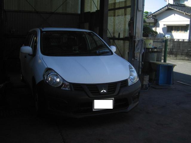 三菱　ランサーバン　車検
一般修理　点検　のお見積りお任せ下さい！
コンピュータ診断　エアコン修理　エンジン警告灯点灯点検　オイル交換等いつでもどうぞ
ハイブリッド車、DPF/DPR修理等ご相談ください。