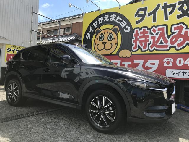 マツダ　CX-5のタイヤ交換＠タイヤフェスタ湘南平塚店