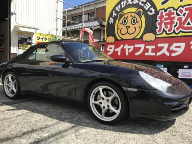 タイヤフェスタ湘南平塚店・逗子市S様よりポルシェ911カレラ4のタイヤ交換を承りました