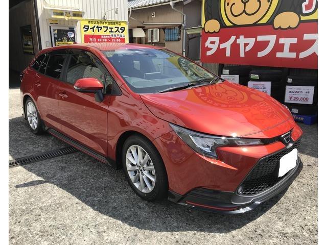 タイヤフェスタ湘南平塚店・平塚市 H様よりトヨタ カローラのタイヤ交換を承りました