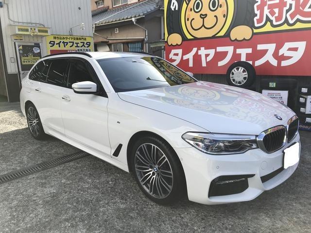 タイヤフェスタ湘南平塚店・茅ヶ崎市S様 BMW 523ツーリングのタイヤ交換を承りました