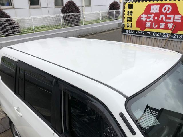 トヨタ　プロボックス　艶出し磨き作業　名古屋市熱田区のお客様