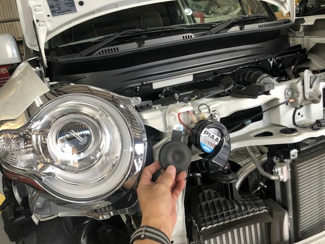 スズキ　クロスビー　ホーン交換　愛知県豊田市のお客様