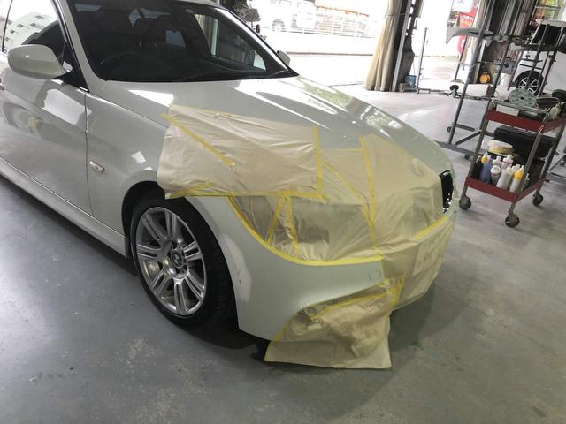 BMW　バンパー修理　お値打ち修理　刈谷市のお客様　輸入車
