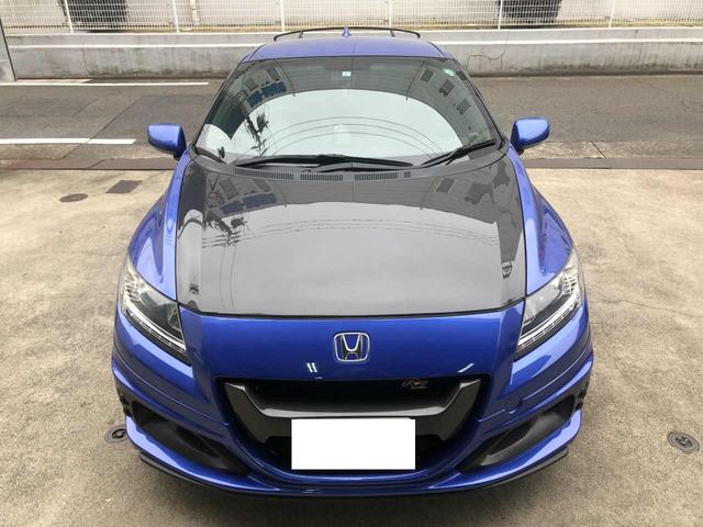 ホンダ　ＣＲ－Ｚ　ＺＦ２　ＭＵＧＥＮ　カーボンフード　クリア塗装　名古屋市熱田区のお客様　