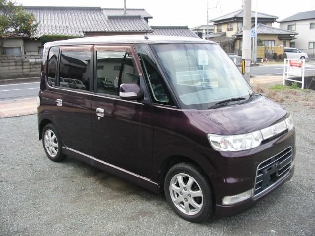 ダイハツ　タント　中古車販売　車検　整備　修理を実施！！遠賀郡遠賀町周辺の車検・整備・修理・ナビ取付・タイヤ取付など、お車の事ならお気軽にご相談下さい！！！