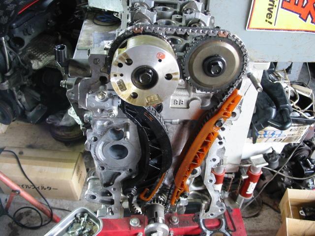 ダイハツ　タント　エンジンオーバーホール修理　整備を実施！！遠賀郡遠賀町周辺の車検・整備・修理・ナビ取付・タイヤ取付など、お車の事ならお気軽にご相談下さい！！！