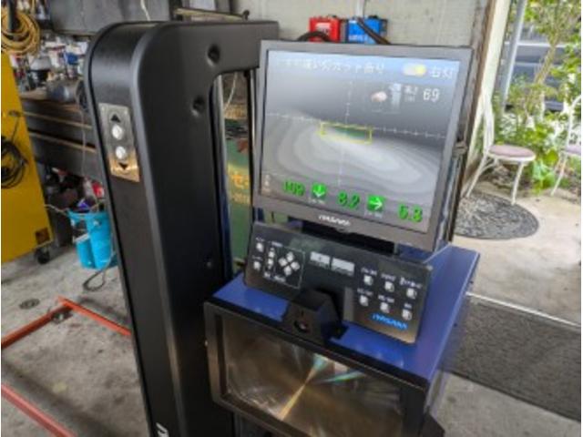 タント　車検　ヘットライト磨き