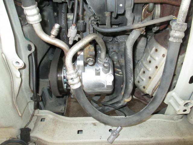 スズキ　パレットＳＷ　中古車販売　車検　修理・整備　コンプレッサーの交換修理を実施　 遠賀郡遠賀町・水巻町・岡垣町・芦屋町・中間市・北九州市八幡西区・鞍手町、宗像市、他の地域のお客大歓迎