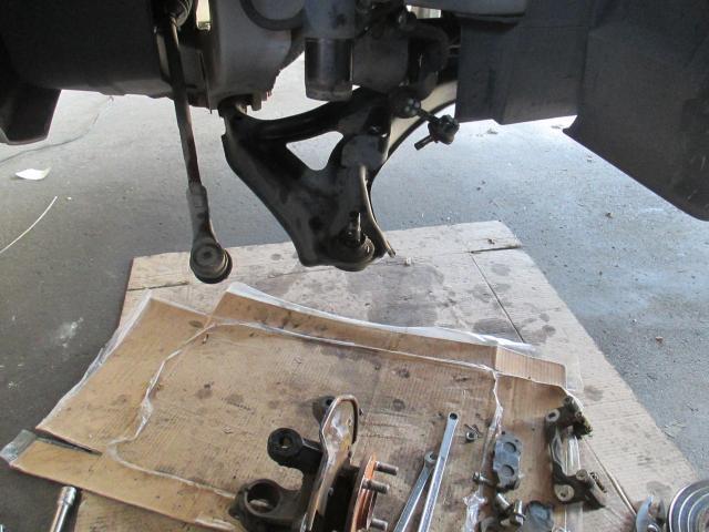 ホンダ　バモス　サスペンション・足回り修理・整備　フロントハブベアリングの交換修理を実施　 遠賀郡遠賀町・水巻町・岡垣町・芦屋町・中間市・北九州市八幡西区・鞍手町、宗像市、他の地域のお客大歓迎