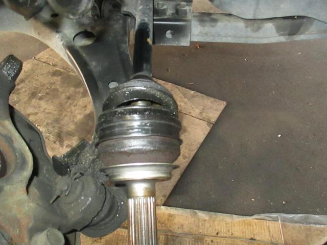 ダイハツ　ミライース　車検　整備　ヘッドライト磨き　ドライブシャフトブーツ　ロアボールジョイントブーツの交換修理を実施　 遠賀郡遠賀町・水巻町・岡垣町・芦屋町・中間市・北九州市八幡西区・鞍手町、宗像市、他の地域のお客大歓迎