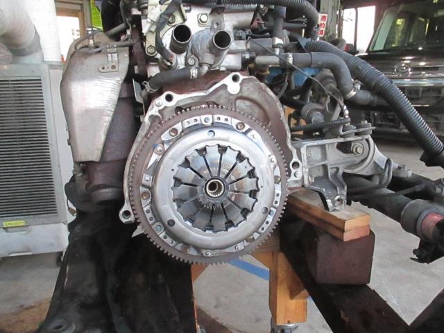 ダイハツ　ミラジーノ　エンジン関連修理・整備　クラッチ３点セット　タイミングベルト　ウォーターポンプ　　エンジンマウントの交換を実施　 遠賀郡遠賀町・水巻町・岡垣町・芦屋町・中間市・北九州市八幡西区・鞍手町、宗像市、他の地域のお客大歓迎
