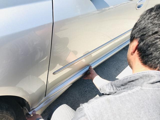 外装のエアロパーツの加工・取付も対応しています