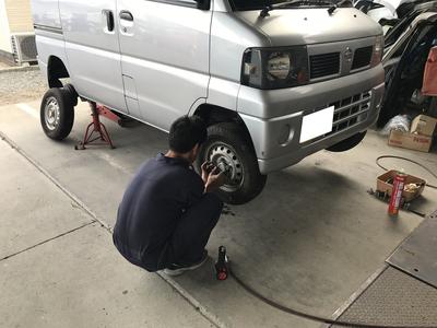 パーツ持込み取付