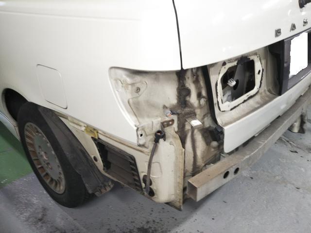 バサラ　バンパー修理　江戸川区より