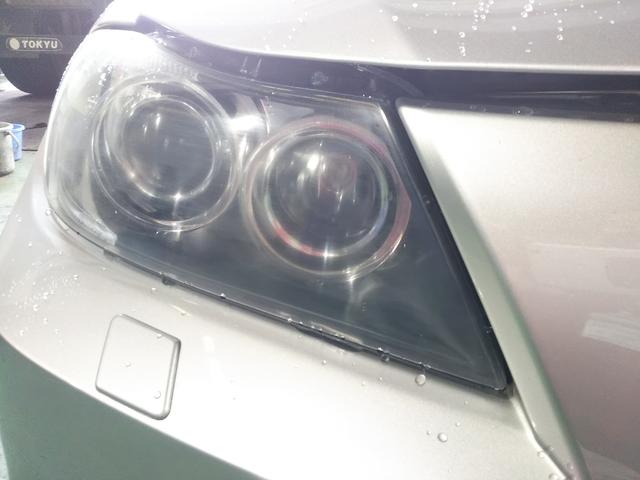 BMW　ヘッドライトスチーマー　ヘッドライト曇り　ヘッドライト磨き　スパシャン江戸川区より