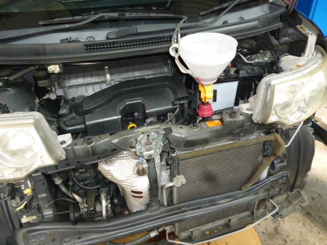 L375S  タント　電動ファンモーター交換