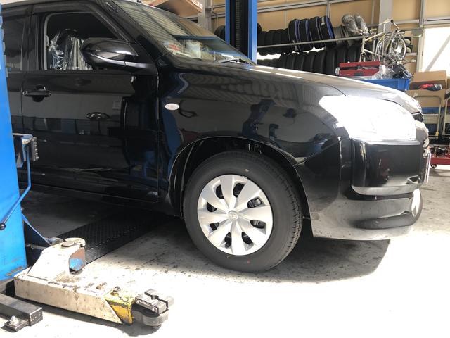 新車　プロボックス　リフトアップ　車庫上げ！！