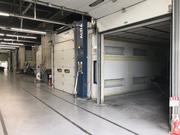 自社工場内の塗装ブース