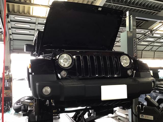 ジープ　ラングラーアンリミテッド　車検　JK36L　Jeep　岩手　盛岡市