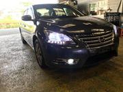 日産シルフィ用車高調キット2013年式TB17に装着 LARGUS ONLINE SHOP / ニッサン シルフィ TB17 2WD SpecS 車高調