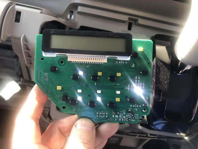 Nbox　JF1　エアコンコントロールパネルLED　