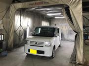 軽鈑金＆塗装、コーティング、ヘッドライト塗装、一般整備、外装カスタム、事故修理等幅広く行っております