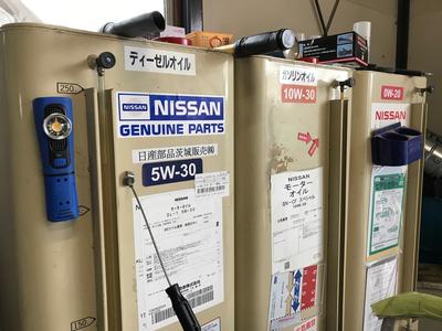 オイル交換等もお任せください！