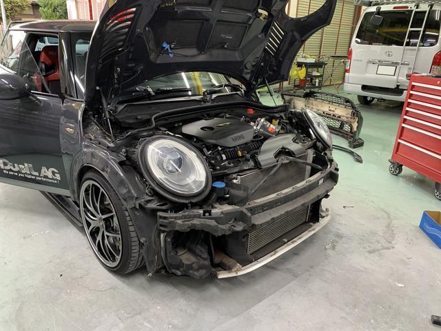 BMW　MINI　F56　フロントバンパー　交換　相模原市　町田市　八王子市