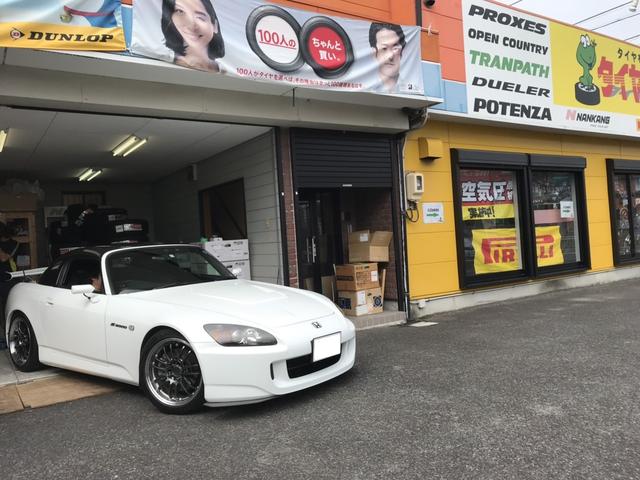 S2000 タイヤ交換 ハンコック VENTUS V12evo2 17インチ リア