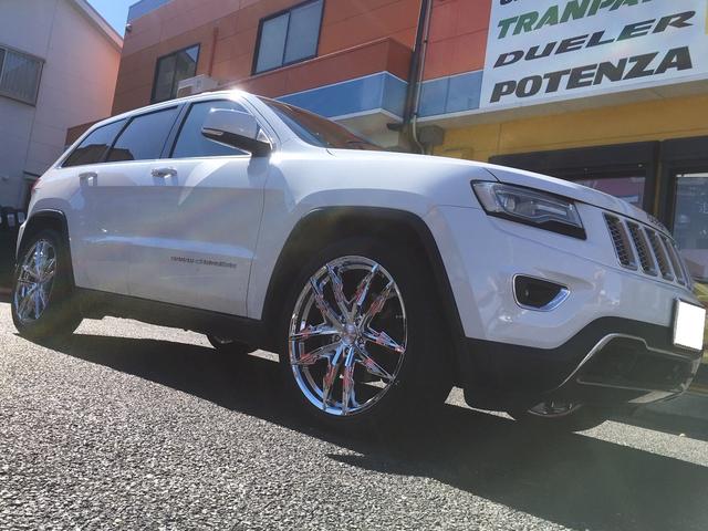 Jeep グランドチェロキー タイヤホイールセット取り付け LEXANI Jeep グランドチェロキー タイヤホイールセット取り付け LEXANI