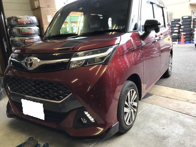 タンク スタッドレスタイヤホイールセット取付 ヨコハマ アイス タンク スタッドレスタイヤホイールセット取付 ヨコハマ アイス