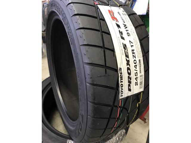 S2000 タイヤ交換 TOYO PROXES R1R