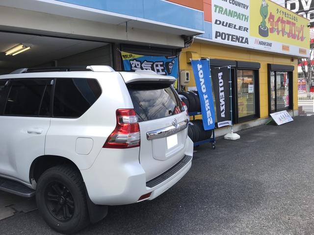 ランドクルーザー プラド タイヤホイール脱着 スタッドレス ランドクルーザー プラド タイヤホイール脱着 スタッドレス