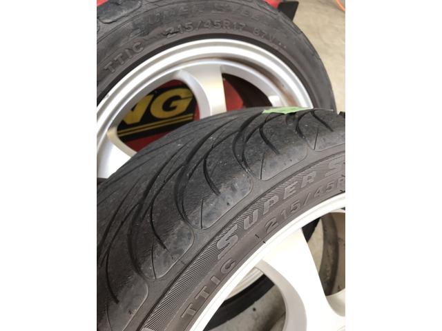 レガシィ タイヤ交換　FEDERAL SS595 215/45R17