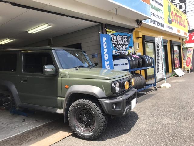 ジムニー シエラ タイヤ交換 BFGoodrich オールテレーン T/A KO2 235/75R15