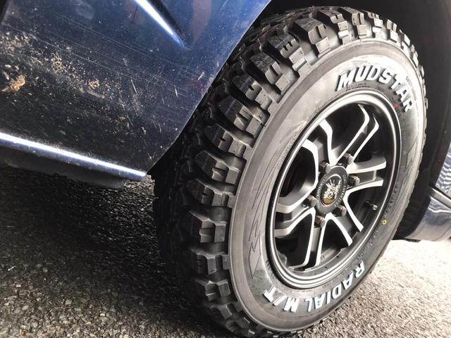 ハイエース タイヤ交換 MUDSTAR マッドスター RADIAL M/T 195/65R15