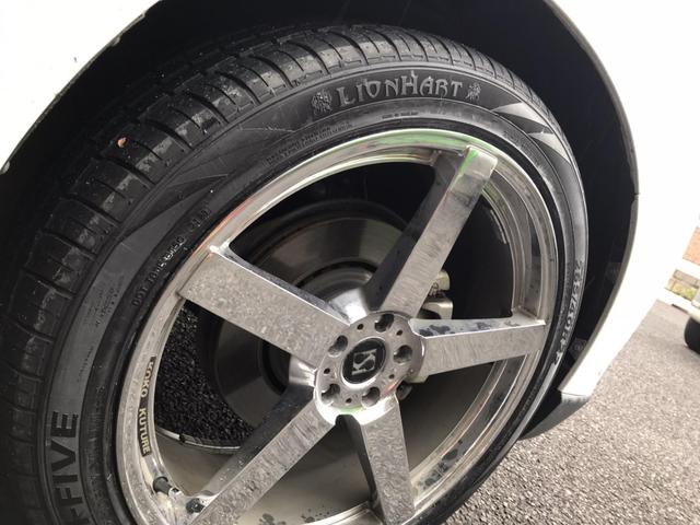 レクサス RX 22インチタイヤ交換 LIONHART LH-FIVE 265/40R22