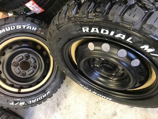 マッドスターMUDSTAR RADIAL M/T 155/65R13-