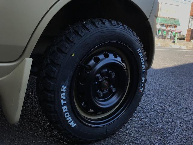 スズキ キャリィ（軽トラ） タイヤ交換 MUDSTAR RADIAL M/T 155/65R13