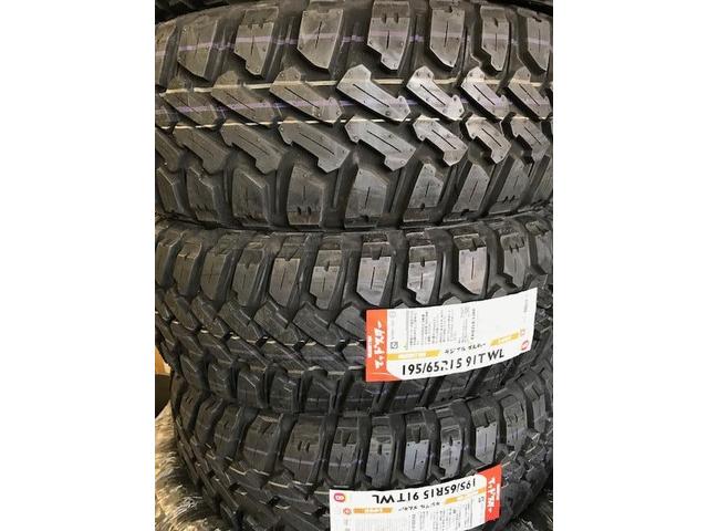 トヨタ タウンエース 持ち込みタイヤ交換 MUDSTAR RADIAL M/T 195/65R15