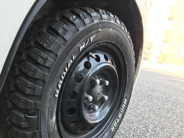 トヨタ タウンエース 持ち込みタイヤ交換 MUDSTAR RADIAL M/T 195/65R15