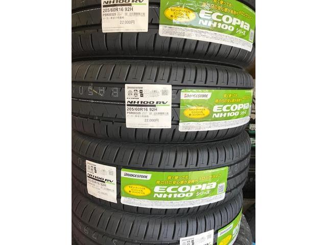 プリウスα タイヤ交換 ECOPIA NH100 RV 205/60R16