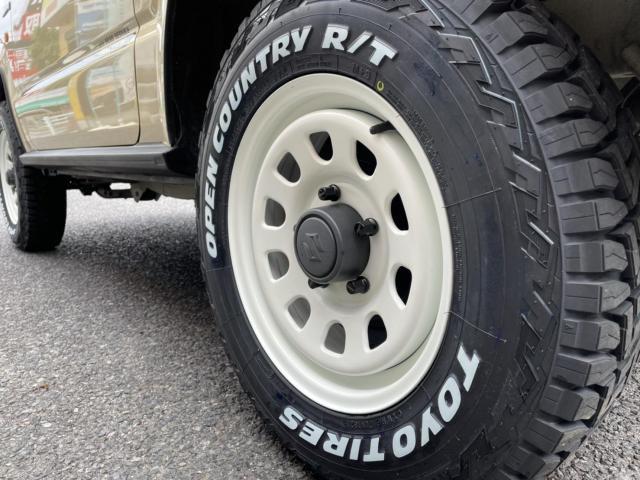 ジムニー タイヤ交換 TOYO OPENCOUNTRY R/T 185/85R16