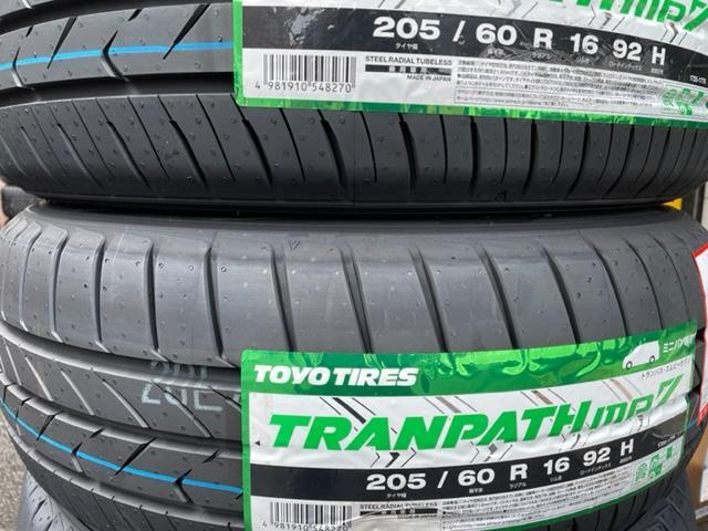 ノア タイヤ交換 TOYOTIRES TRANPATH mp7 205/60R16