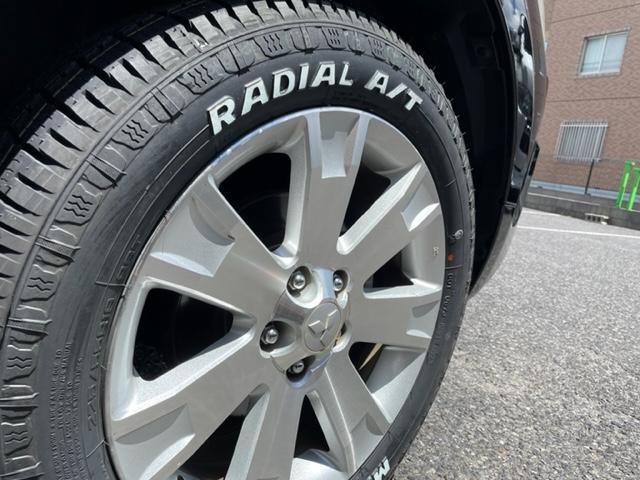 デリカD5 タイヤ交換 MUDSTAR radial A/T 225/55R18