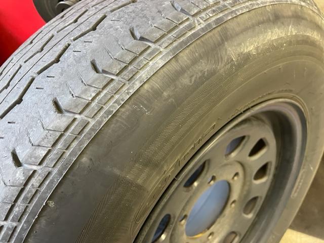 ハイエース タイヤ交換 BRIDGESTONE ecopia R710 195/80R15