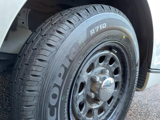 ハイエース タイヤ交換 BRIDGESTONE ecopia R710 195/80R15