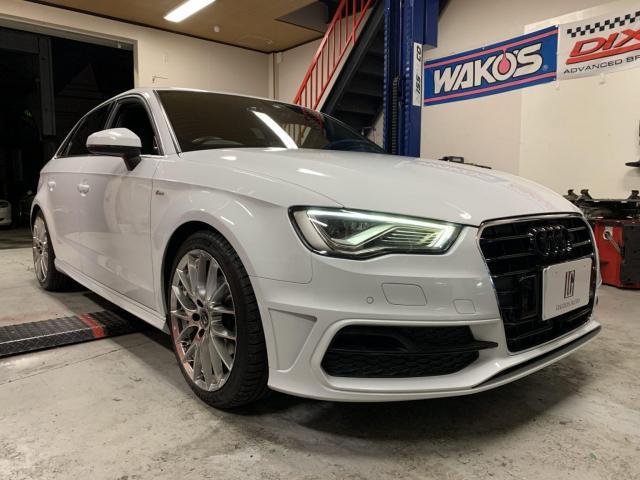 AUDI A3スポーツバック
H＆Rダウンサス取り付け